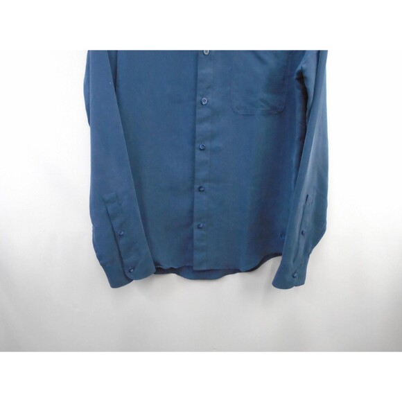 REI Button Shirt Modal Polyester Metal Buttons Long Sleeve Mens Size S 801639 - Picture 3 of 8